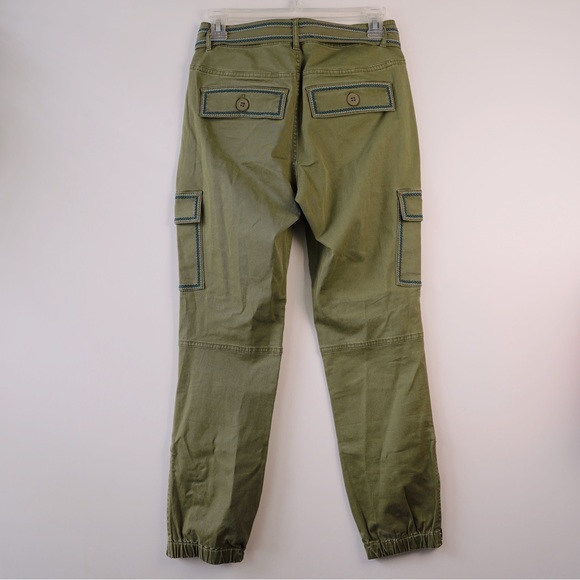 Sundance Catalog Embroidered Cargo Joggers - Picture 2 of 11